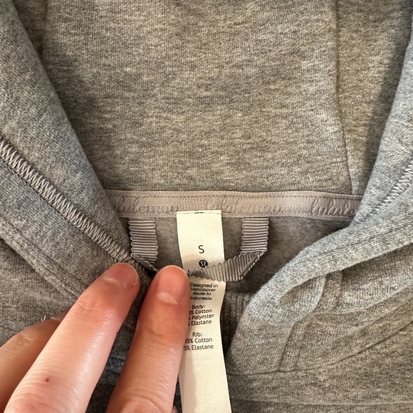 Lululemon All Yours Hoodie in Heathered Core Medium Grey - Picture 7 of 12
